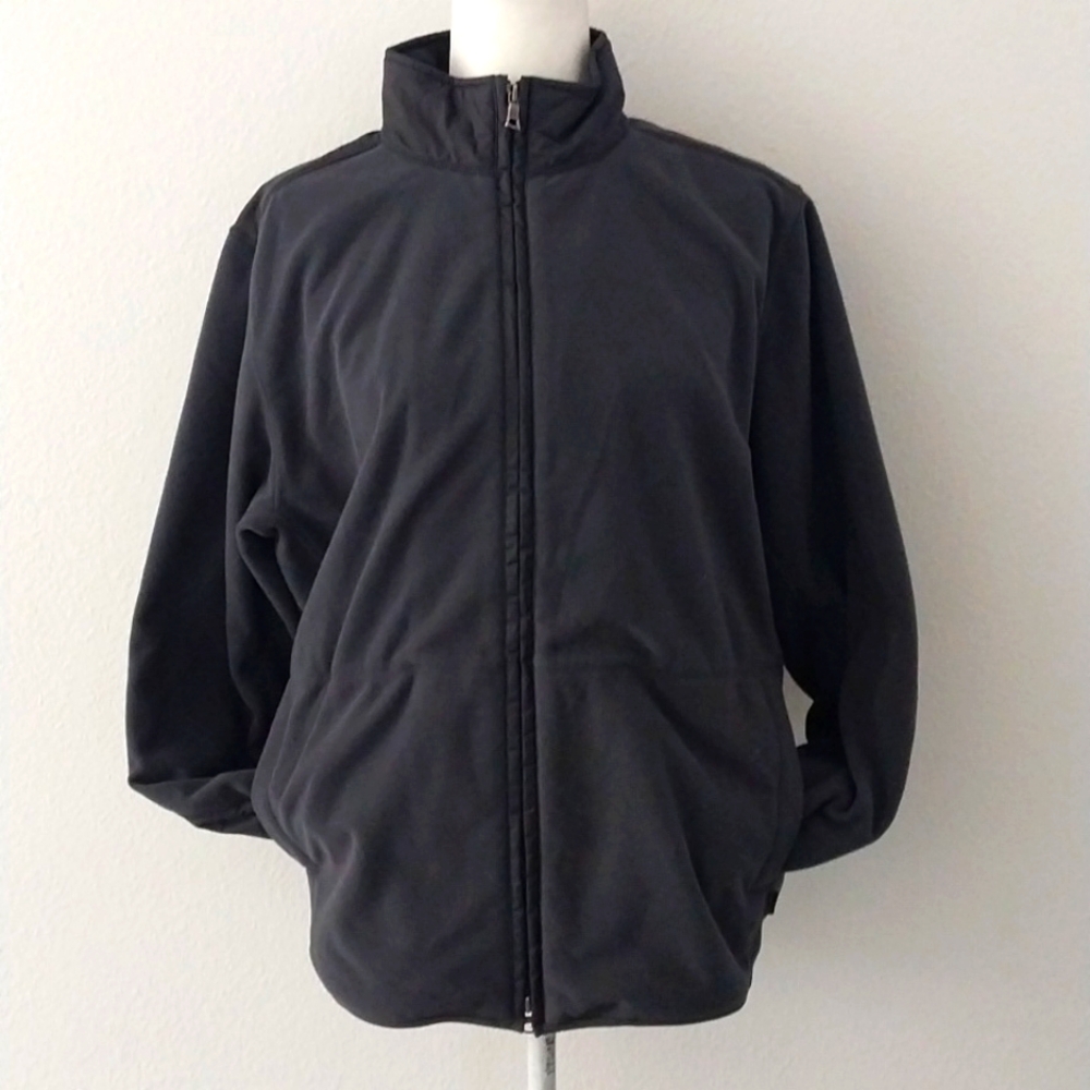 Banana Republic Men's Classic Gray Fleece Lined Cold Weather Jacket size…